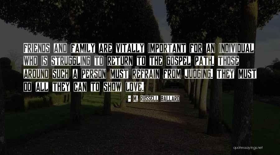 Family Are Those Who Quotes By M. Russell Ballard Family Are Those Who Quotes By M. Russell Ballard