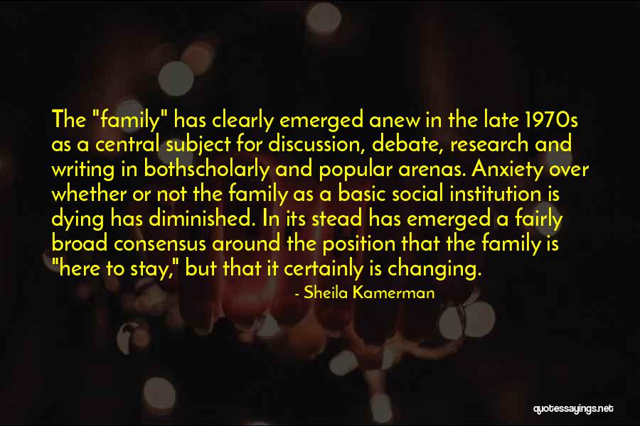 Family As A Social Institution Quotes By Sheila Kamerman Family As A Social Institution Quotes By Sheila Kamerman