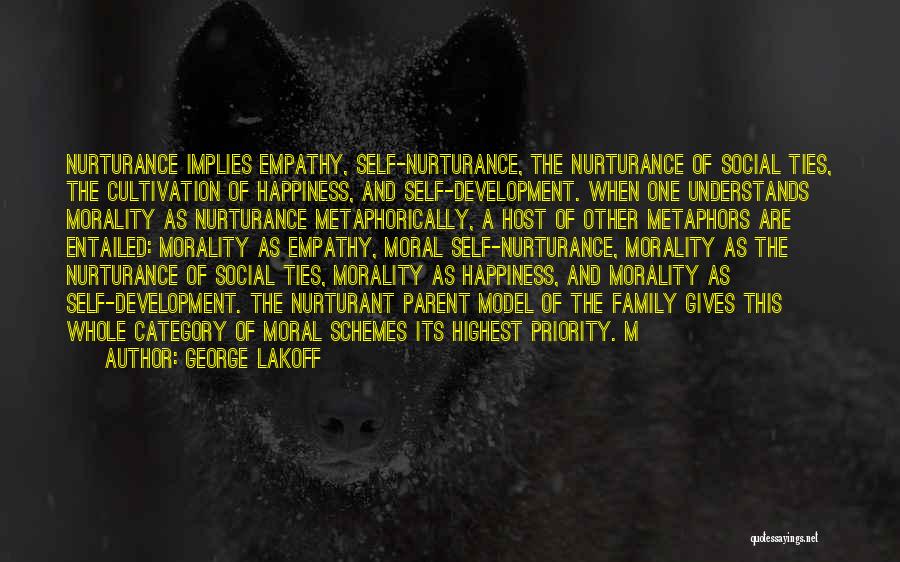 Family As Priority Quotes By George Lakoff