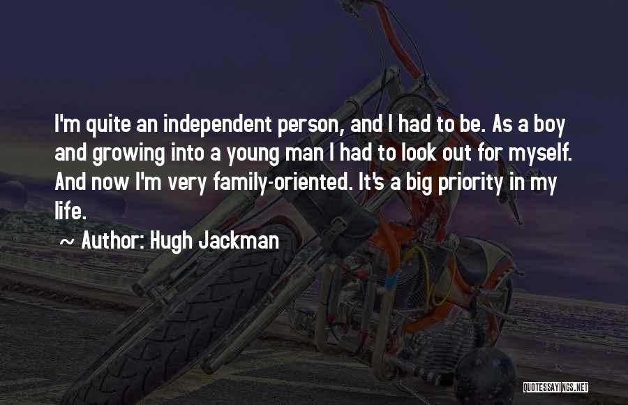 Family As Priority Quotes By Hugh Jackman