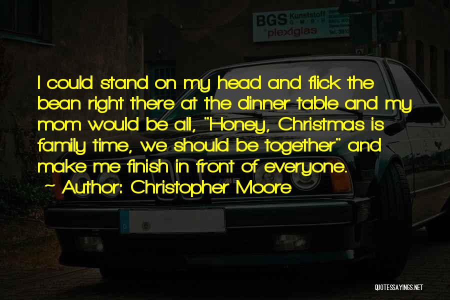 Family At Christmas Quotes By Christopher Moore