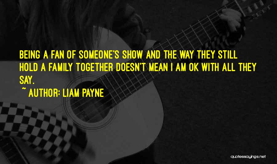 Family Being Mean To You Quotes By Liam Payne