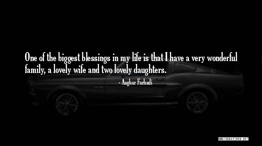 Family Blessings Quotes By Asghar Farhadi Family Blessings Quotes By Asghar Farhadi