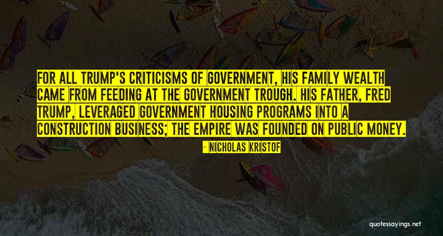 Family Business Quotes By Nicholas Kristof Family Business Quotes By Nicholas Kristof