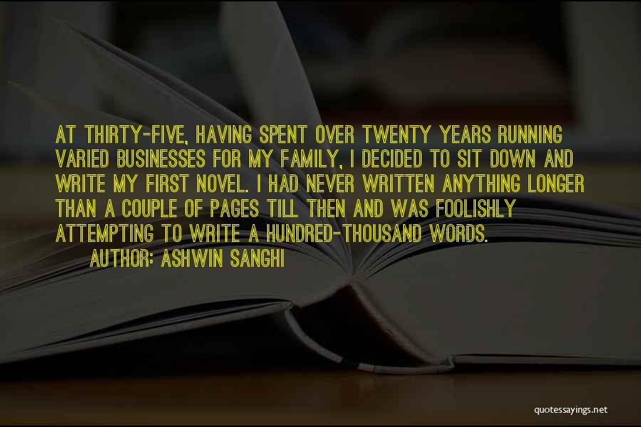 Family Businesses Quotes By Ashwin Sanghi
