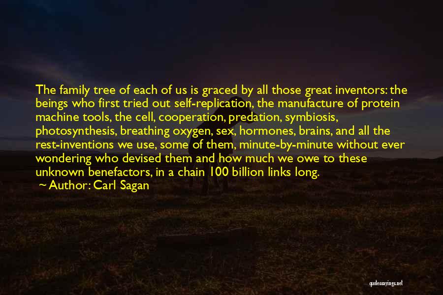 Family Chain Quotes By Carl Sagan