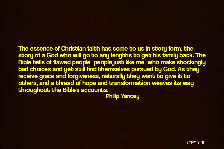 Family Christian Inspirational Quotes By Philip Yancey