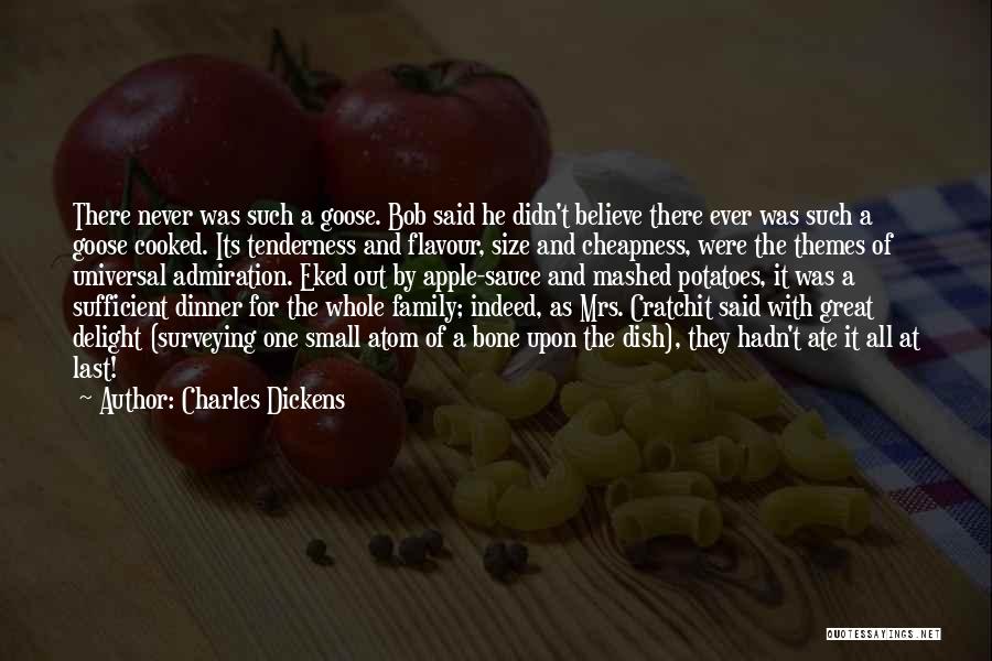 Family Christmas Dinner Quotes By Charles Dickens