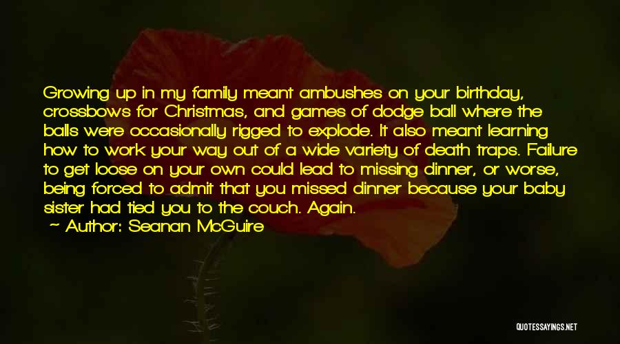 Family Christmas Dinner Quotes By Seanan McGuire
