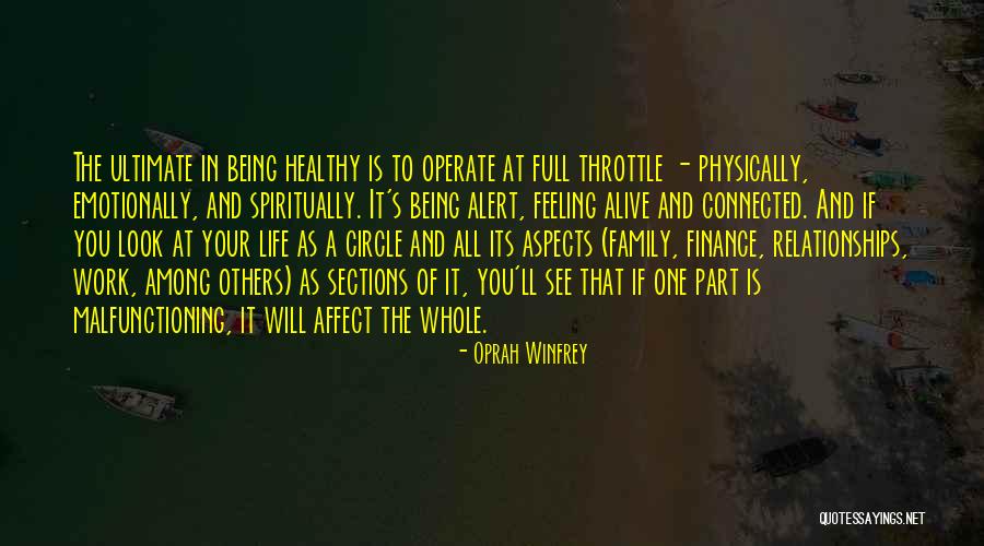 Family Circle Of Life Quotes By Oprah Winfrey