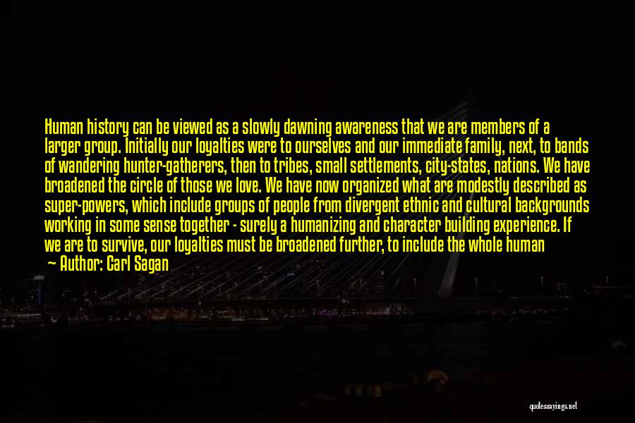 Family Circle Quotes By Carl Sagan