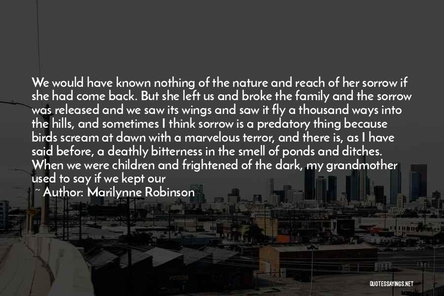 Family Circle Quotes By Marilynne Robinson