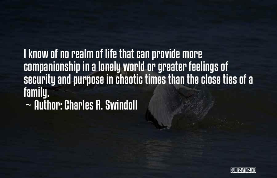 Family Close Quotes By Charles R. Swindoll