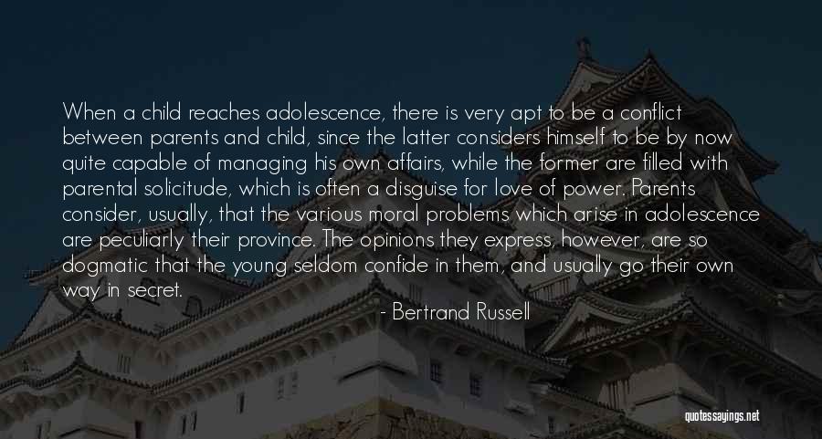 Family Conflict Quotes By Bertrand Russell Family Conflict Quotes By Bertrand Russell