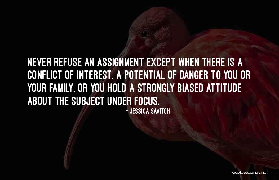 Family Conflict Quotes By Jessica Savitch Family Conflict Quotes By Jessica Savitch