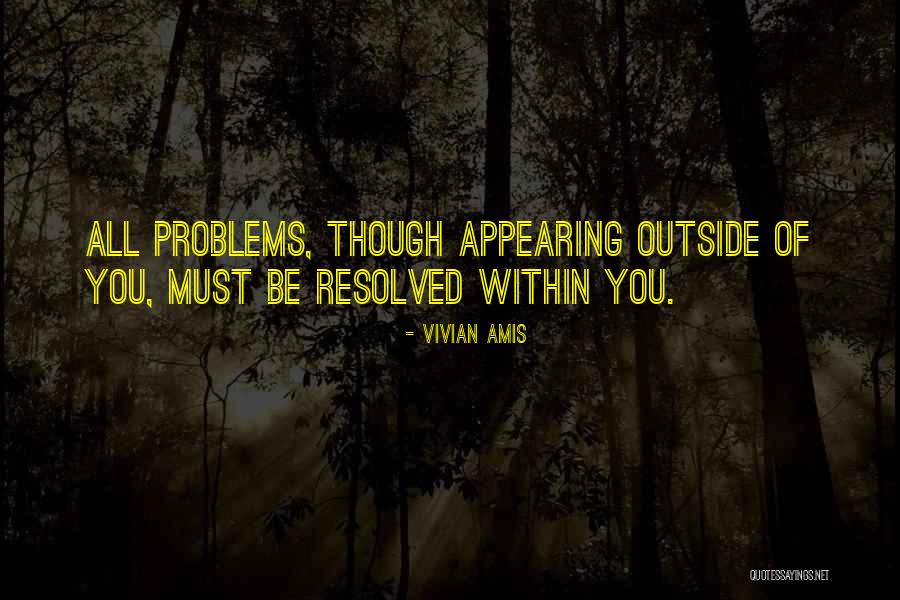 Family Conflict Quotes By Vivian Amis Family Conflict Quotes By Vivian Amis