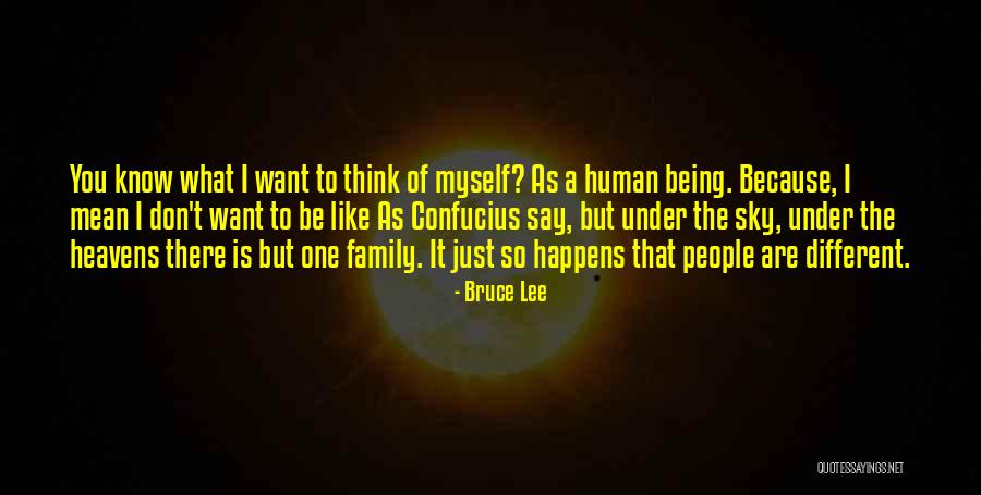 Family Confucius Quotes By Bruce Lee Family Confucius Quotes By Bruce Lee