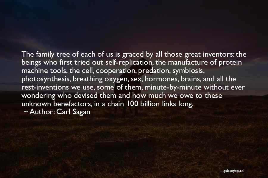 Family Cooperation Quotes By Carl Sagan