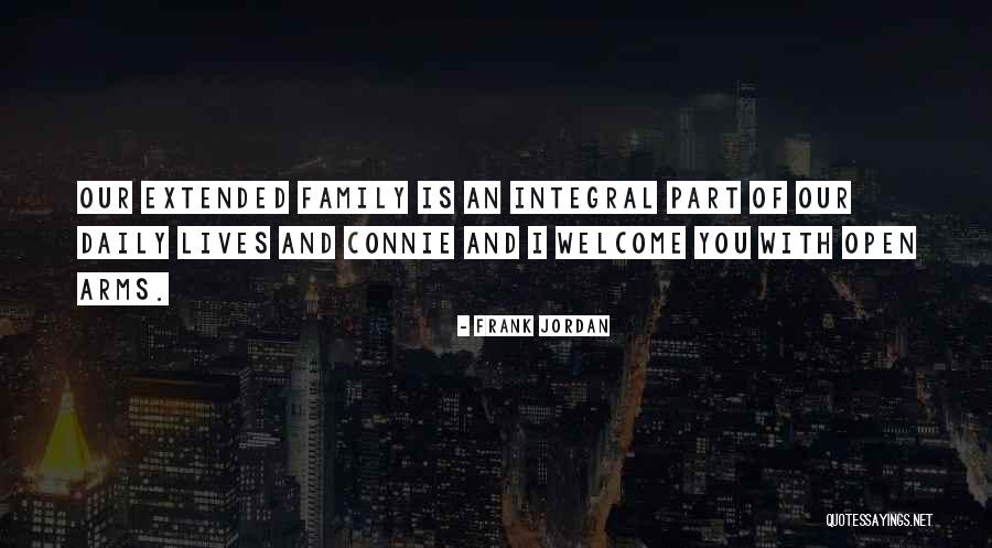 Family Daily Quotes By Frank Jordan