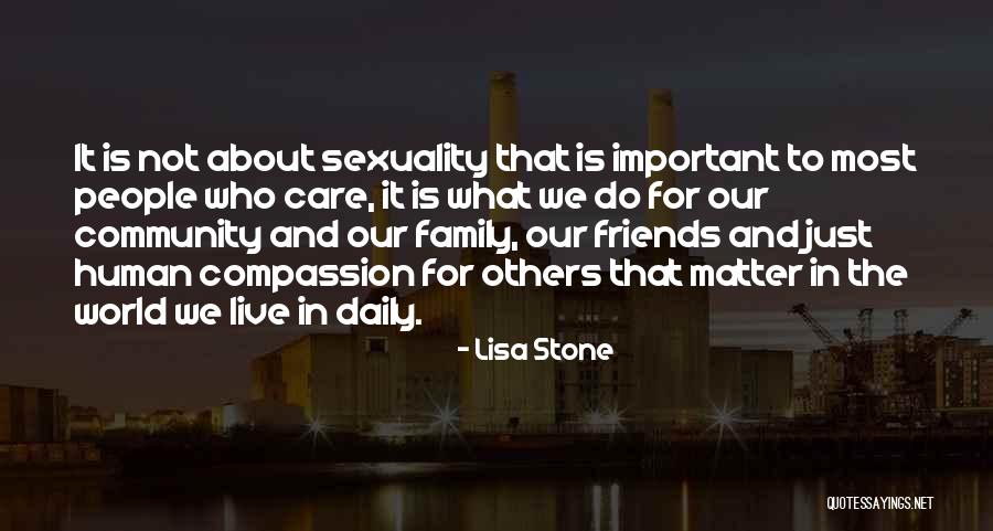 Family Daily Quotes By Lisa Stone