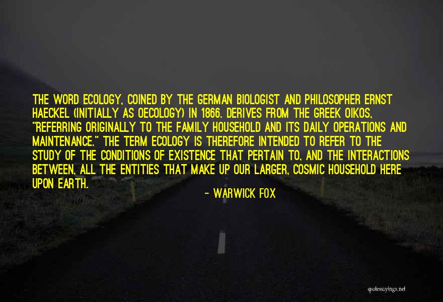 Family Daily Quotes By Warwick Fox
