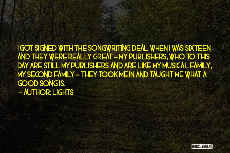 Family Day Quotes By Lights