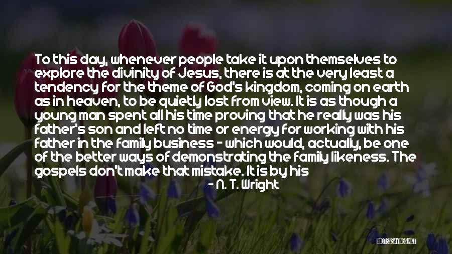 Family Day Theme Quotes By N. T. Wright Family Day Theme Quotes By N. T. Wright