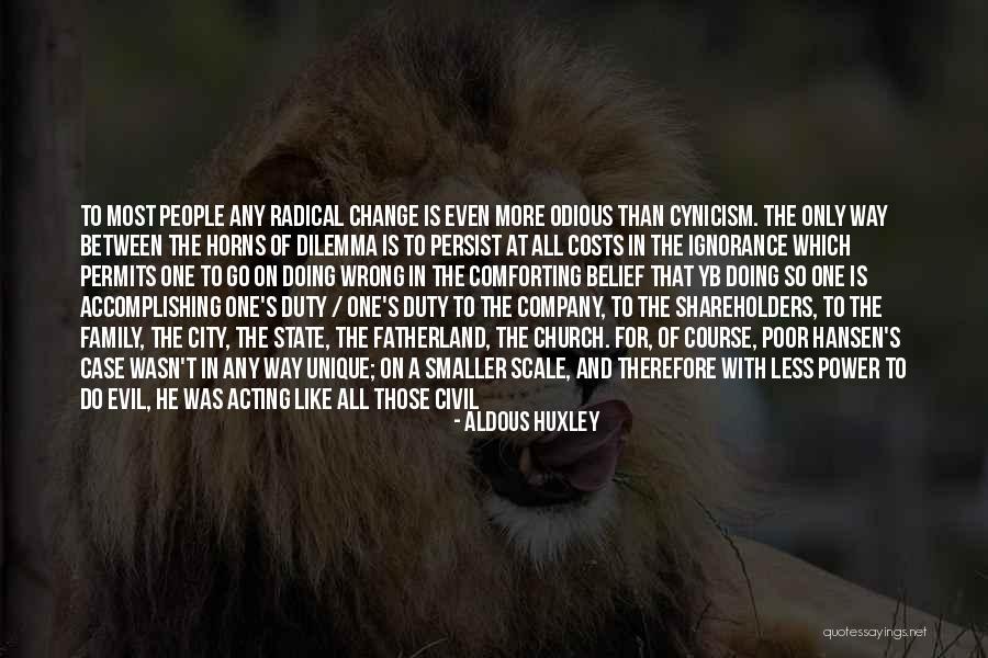 Family Destruction Quotes By Aldous Huxley