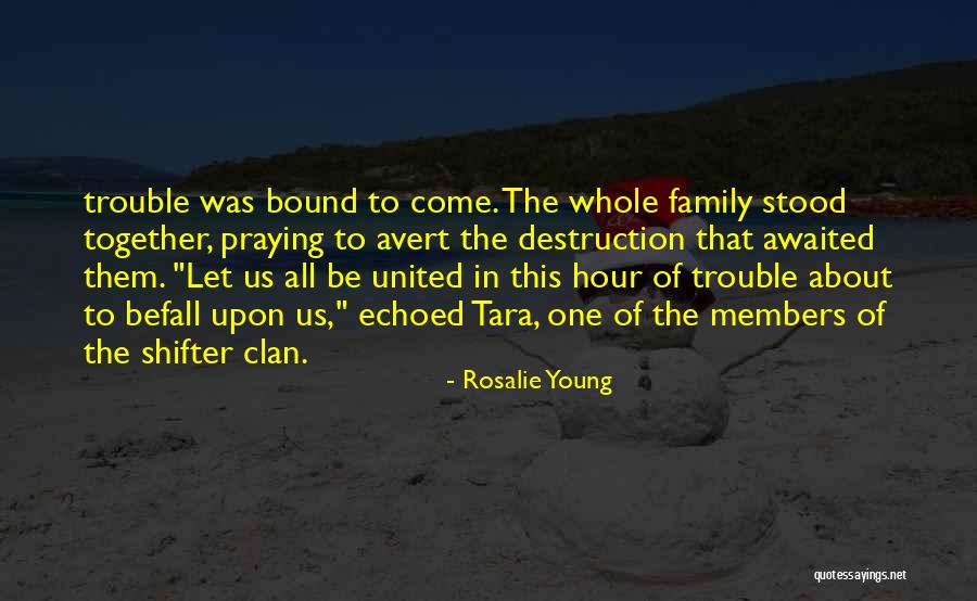 Family Destruction Quotes By Rosalie Young