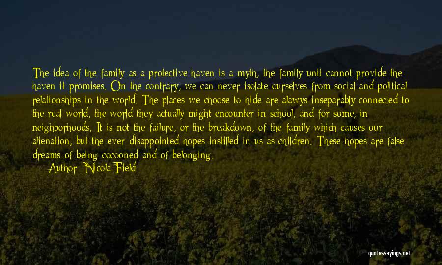 Family Disappointed Quotes By Nicola Field