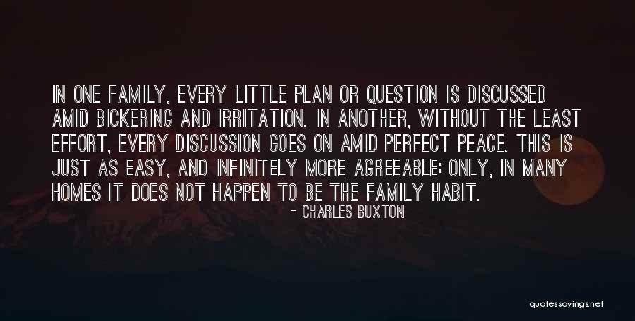 Family Discussion Quotes By Charles Buxton Family Discussion Quotes By Charles Buxton