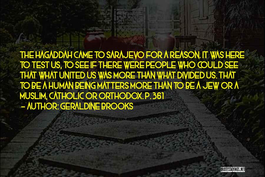 Family Divided Quotes By Geraldine Brooks