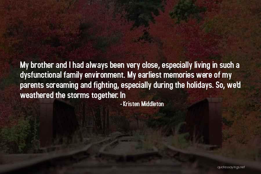 Family During The Holidays Quotes By Kristen Middleton