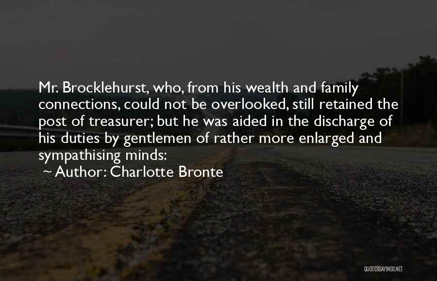 Family Duties Quotes By Charlotte Bronte