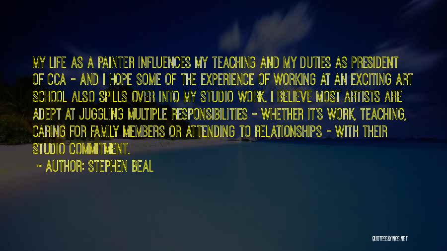 Family Duties Quotes By Stephen Beal