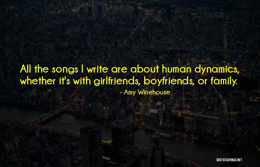Family Dynamics Quotes By Amy Winehouse Family Dynamics Quotes By Amy Winehouse