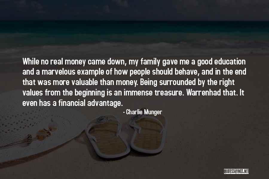 Family Education Quotes By Charlie Munger