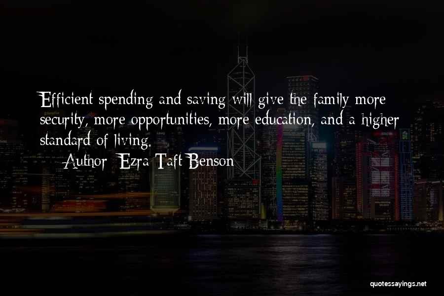Family Education Quotes By Ezra Taft Benson