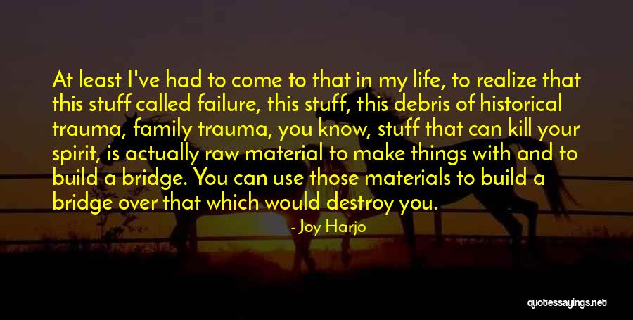 Family Failure Quotes By Joy Harjo Family Failure Quotes By Joy Harjo