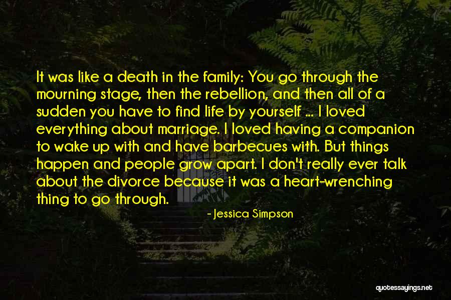 Family Far Apart Quotes By Jessica Simpson