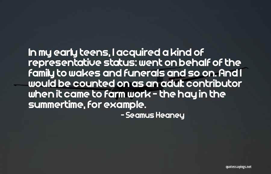 Family Farm Quotes By Seamus Heaney Family Farm Quotes By Seamus Heaney