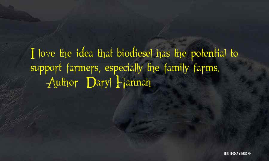 Family Farmers Quotes By Daryl Hannah