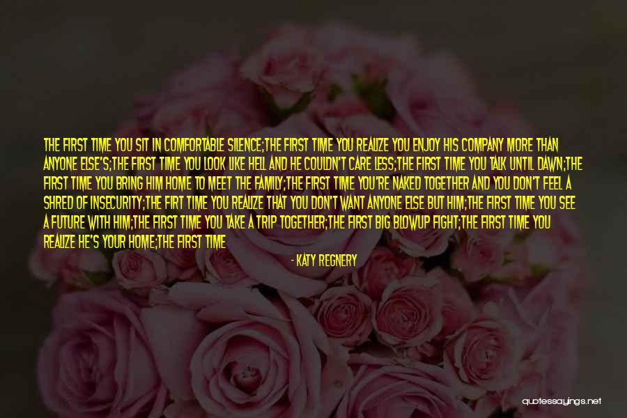 Family Fight Love Quotes By Katy Regnery