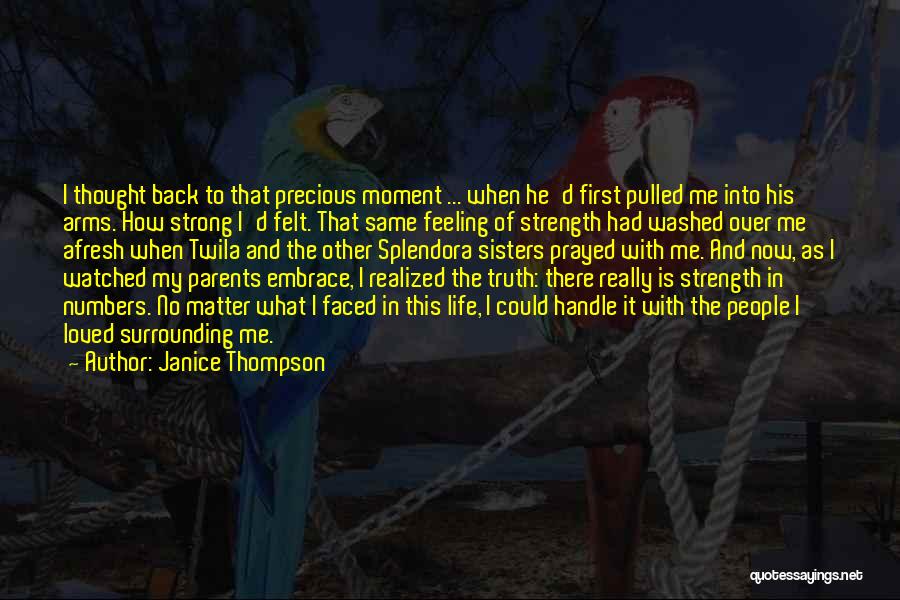 Family First No Matter What Quotes By Janice Thompson