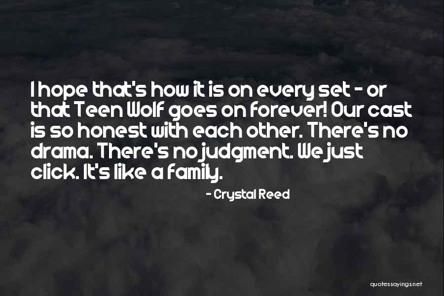 Family Forever Quotes By Crystal Reed Family Forever Quotes By Crystal Reed