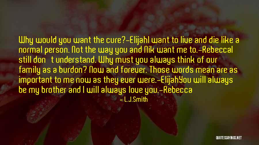 Family Forever Quotes By L.J.Smith Family Forever Quotes By L.J.Smith