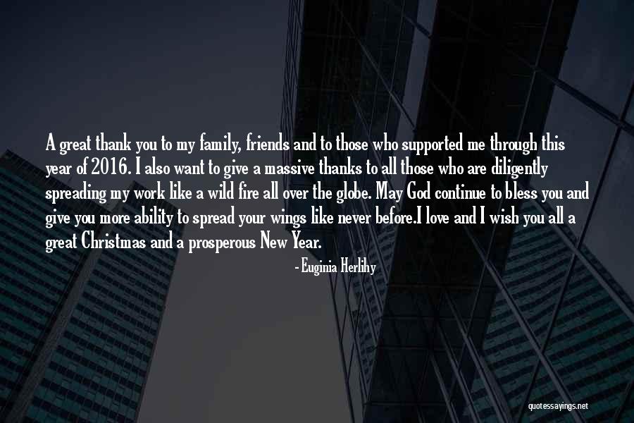 Family Friends Christmas Quotes By Euginia Herlihy