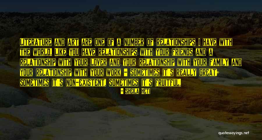 Family From Literature Quotes By Sheila Heti Family From Literature Quotes By Sheila Heti