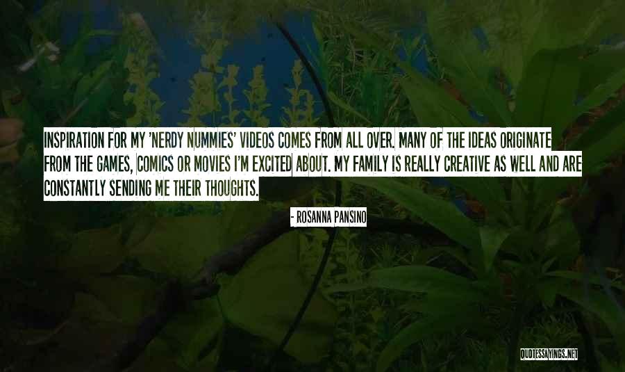 Family From Movies Quotes By Rosanna Pansino Family From Movies Quotes By Rosanna Pansino