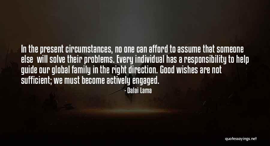 Family Helping Each Other Quotes By Dalai Lama